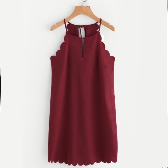 One Eleven Boutique Dresses & Skirts - Scalloped Edge Shift Dress